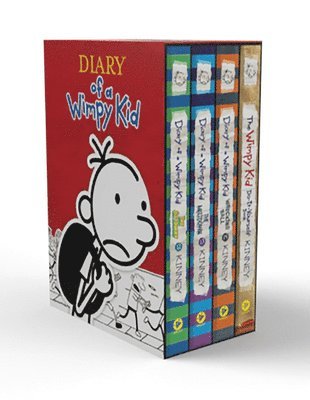 Jeff Kinney - Diary of a Wimpy Kid Box of Books 12-14 Plus the Wimpy Kid Do-It-Yourself Book: Hardcover Gift Set, Inbunden