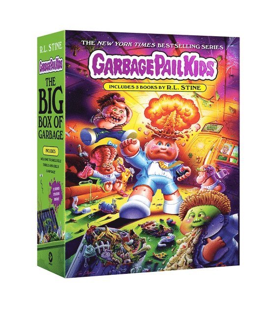 R.L. Stine, illustrated by Joe Simko and Jeff Zapata R.L. Stine, R. L. Stine - Big Box of Garbage (GPK Box Set), Häftad