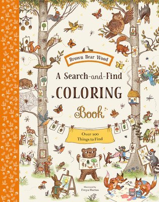 Rachel Piercey - Brown Bear Wood: A Search-And-Find Coloring Book: Over 100 Things to Find, Häftad