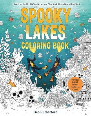 bokomslag Spooky Lakes Coloring Book