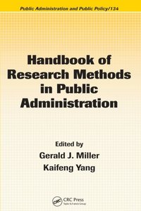 bokomslag Handbook of Research Methods in Public Administration, Second Edition