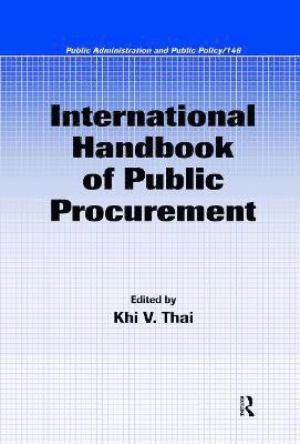 bokomslag International Handbook of Public Procurement