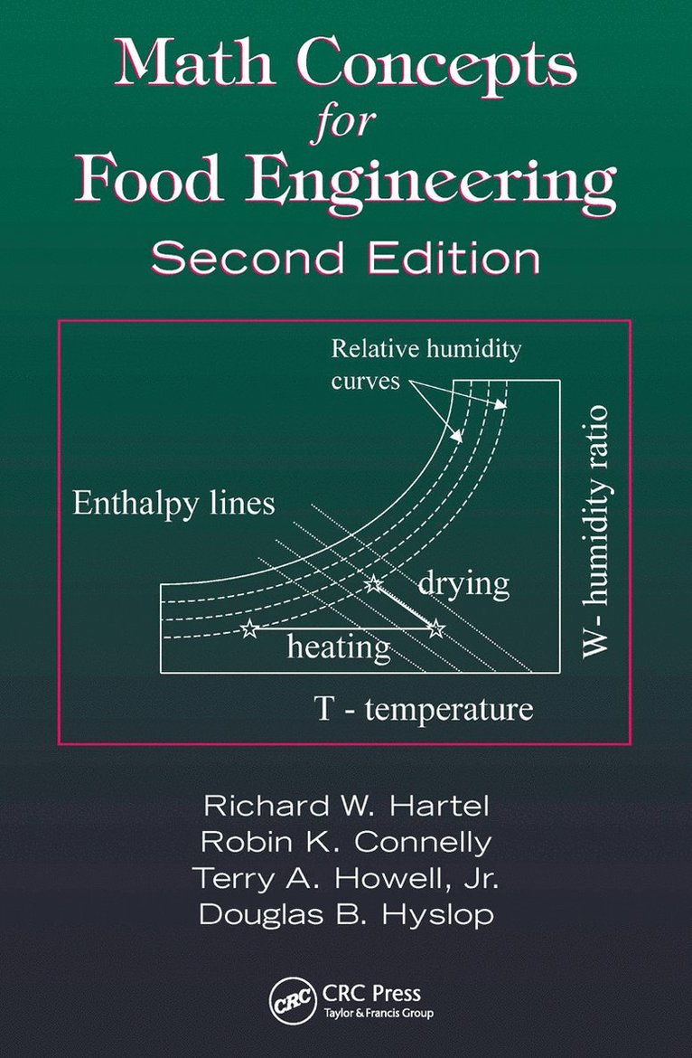 Richard W. Hartel, D.B. Hyslop, Robin K. Connelly, T.A. Howell Jr., USA) Hartel, Richard W. (University of Wisconsin, Madison, USA) Hyslop, D.B. (University of Wisconsin, Madison, USA) Connelly, Robin K. (University of Wisconsin, Madison, USA) Howell Jr., T.A. (Collegedale, Tennessee - Math Concepts for Food Engineering, Häftad