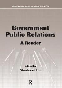 bokomslag Government Public Relations