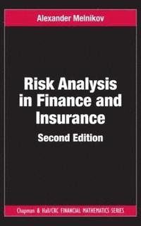bokomslag Risk Analysis in Finance and Insurance
