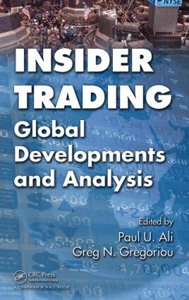 Paul U. Ali, Greg N. Gregoriou - Insider Trading, Inbunden