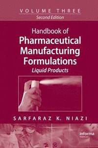 bokomslag Handbook of Pharmaceutical Manufacturing Formulations