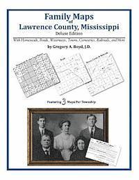 bokomslag Family Maps of Lawrence County, Mississippi