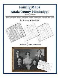 bokomslag Family Maps of Attala County, Mississippi