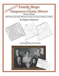 bokomslag Family Maps of Sangamon County, Illinois