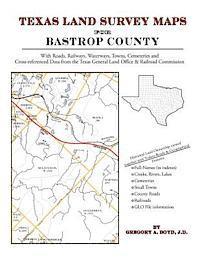 bokomslag Texas Land Survey Maps for Bastrop County
