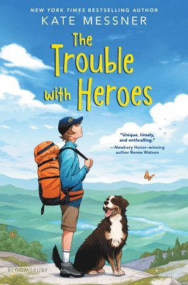Kate Messner - The Trouble with Heroes, Inbunden
