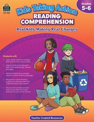 bokomslag Kids Taking Action: Reading Comprehension (Gr. 5-6)