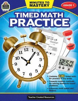 Teacher Created Resources - Minutes to Mastery - Timed Math Practice Grade 1, Häftad