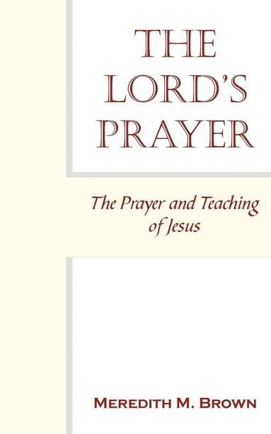 bokomslag Lord's Prayer
