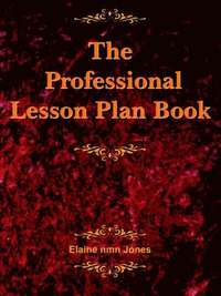 bokomslag The Professional Lesson Plan Book