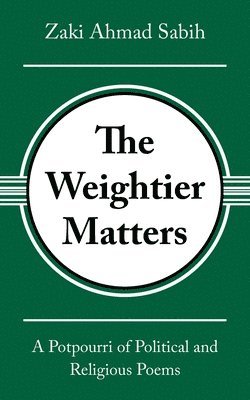 bokomslag Weightier Matters