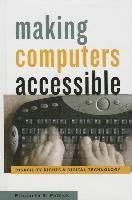 bokomslag Making Computers Accessible