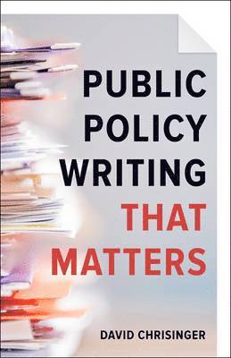 Public Policy Writing That Matters 1