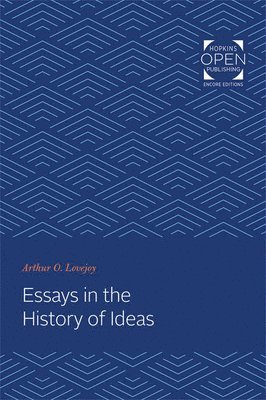 bokomslag Essays in the History of Ideas