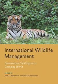 bokomslag International Wildlife Management