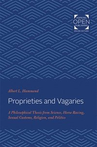 bokomslag Proprieties and Vagaries
