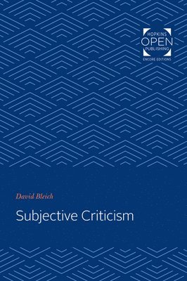 Subjective Criticism 1