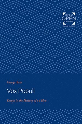 bokomslag Vox Populi