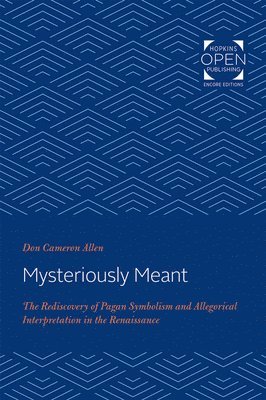 Don Cameron Allen, Don  Cameron Allen - Mysteriously Meant, Häftad