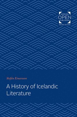 bokomslag A History of Icelandic Literature