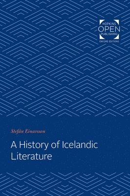 A History of Icelandic Literature 1