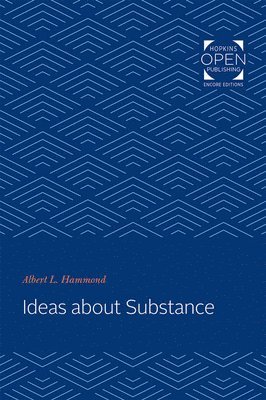 bokomslag Ideas about Substance