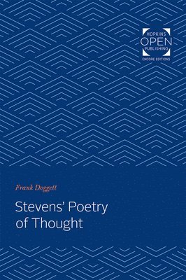 bokomslag Stevens' Poetry of Thought