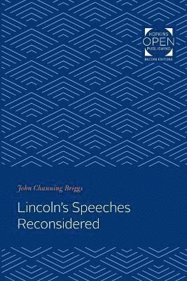 bokomslag Lincoln's Speeches Reconsidered