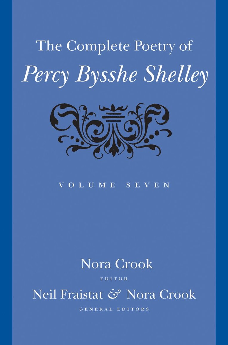 The Complete Poetry of Percy Bysshe Shelley 1