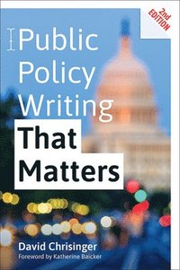 bokomslag Public Policy Writing That Matters