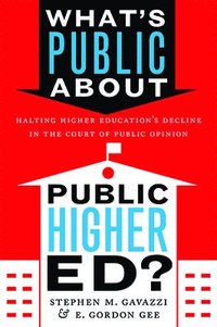 bokomslag What's Public about Public Higher Ed?