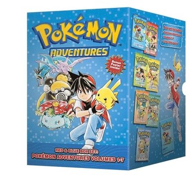 Hidenori Kusaka - Pokémon Adventures Red & Blue Box Set (Set Includes Vols. 1-7), Häftad