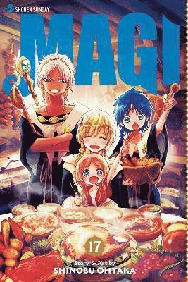 Shinobu Ohtaka - Magi: The Labyrinth of Magic, Vol. 17, Häftad