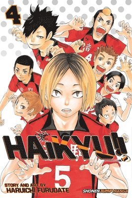 bokomslag Haikyu!!, Vol. 4