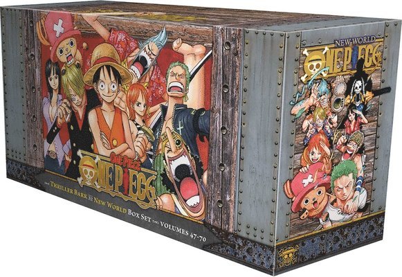 One Piece Box Set 3: Thriller Bark to New World, Volumes 47-70 1