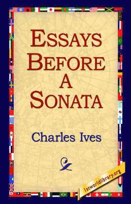 Essays Before a Sonata 1