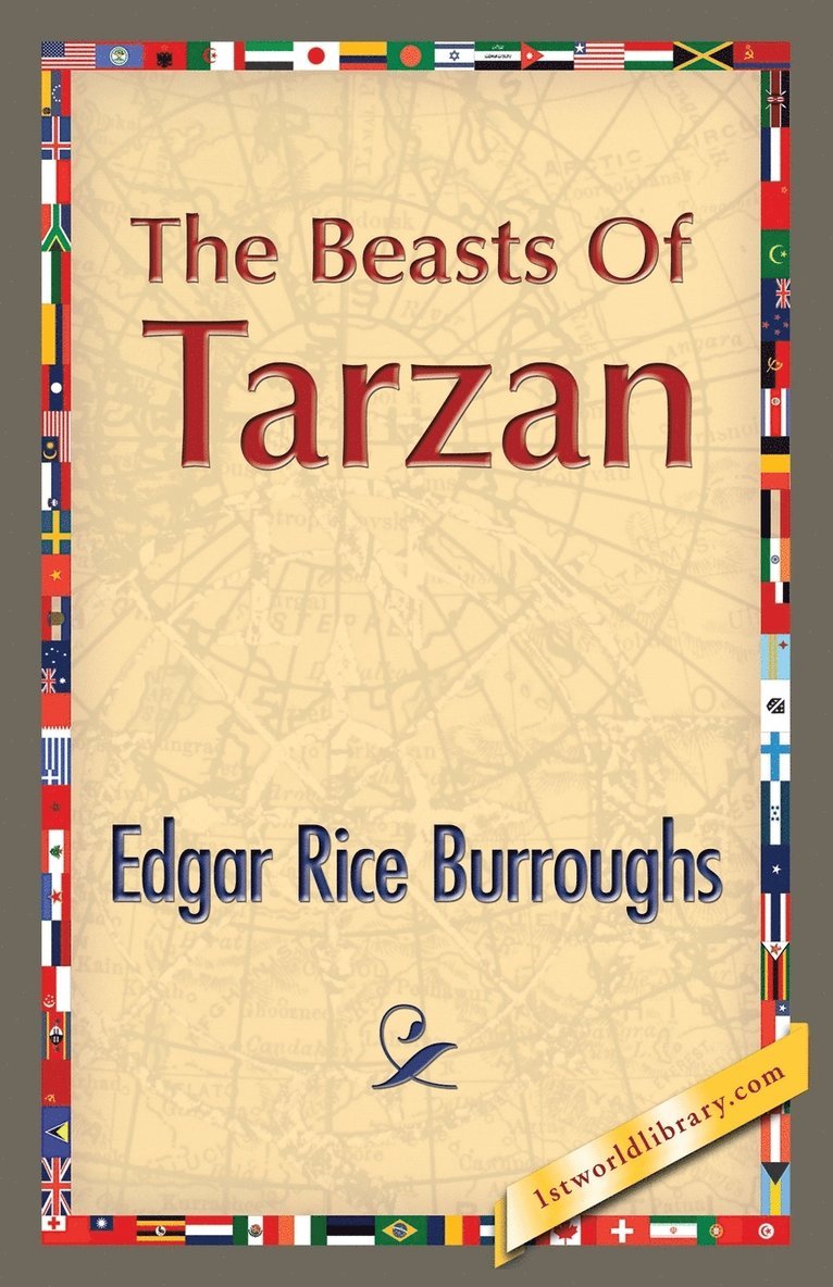 Edgar Rice Burroughs, 1stworldlibrary - Beasts of Tarzan, Häftad