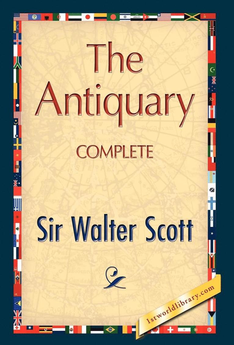 Walter Scott - Antiquary, Inbunden