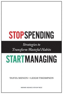 Stop Spending, Start Managing 1