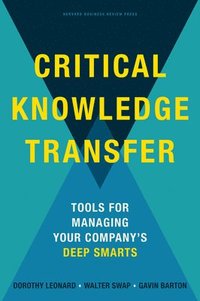 bokomslag Critical Knowledge Transfer