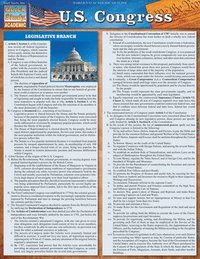 bokomslag U.S. Congress: A Quickstudy Laminated Reference Guide