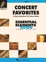 bokomslag Concert Favorites Vol. 2 - Oboe: Essential Elements Band Series