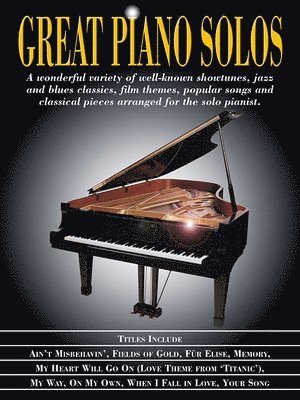 bokomslag Great Piano Solos