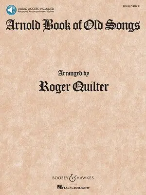 Arnold Book of Old Songs: High Voice, Häftad. Tillgänglighet: Lägg i varukorg